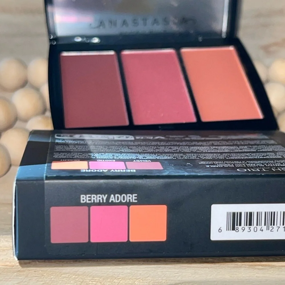 ANASTASIA BEVERLY HILLS Blush Trio In Berry Adore